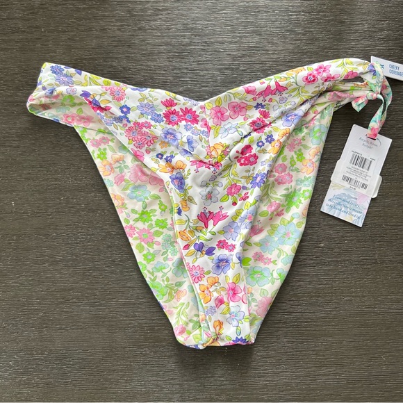 Hurley Animix Revo Slip Bikini Donna, Taglia Cheeky, Stampa Animalier Reversibile, In Nylon Riciclato